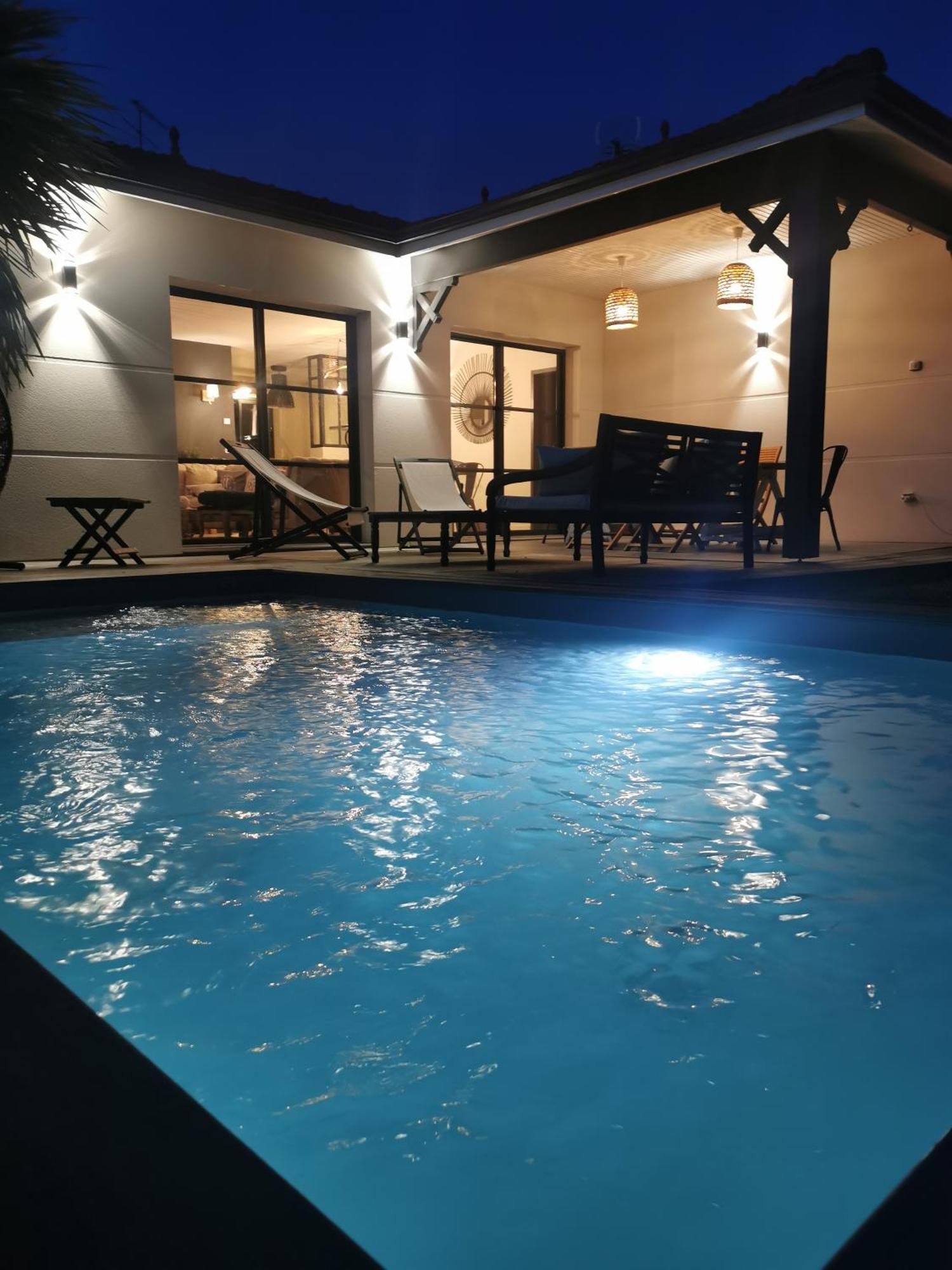 Villa Bord de Mer Bassin d'Arcachon avec piscine 4 étoiles Gujan-Mestras Esterno foto