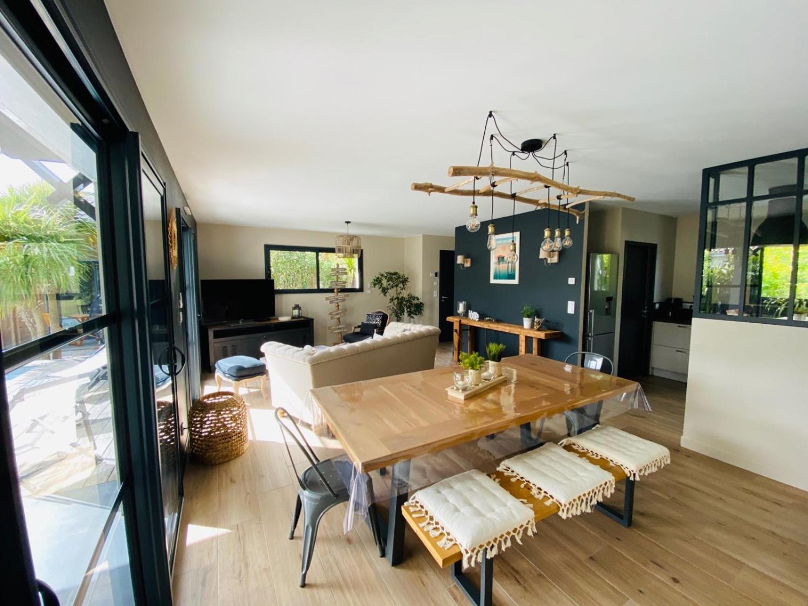 Villa Bord de Mer Bassin d'Arcachon avec piscine 4 étoiles Gujan-Mestras Esterno foto