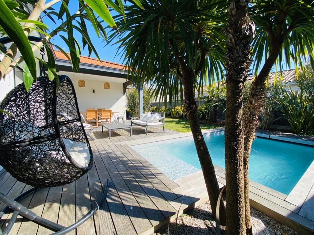 Villa Bord de Mer Bassin d'Arcachon avec piscine 4 étoiles Gujan-Mestras Esterno foto